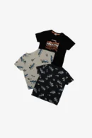 Boys Chest  Print T-Shirt (pack of 3) combo