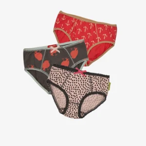 Casual Printed Girl's Panties ( pack of 3 )